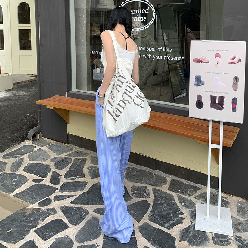 Daily slim and relaxed striped Lounge Pants