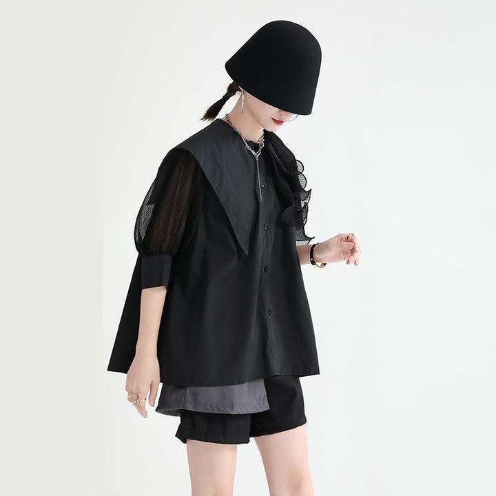 Organdie Short Sleeve Shirt