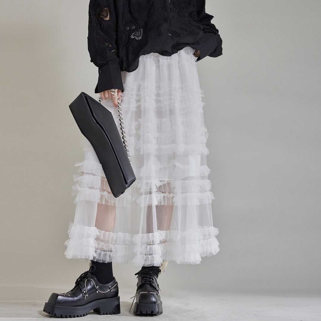 Tulle Frill Skirt