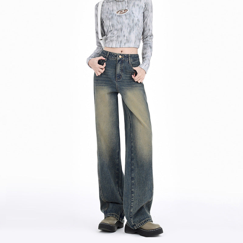 Vintage Casual Wide Pants