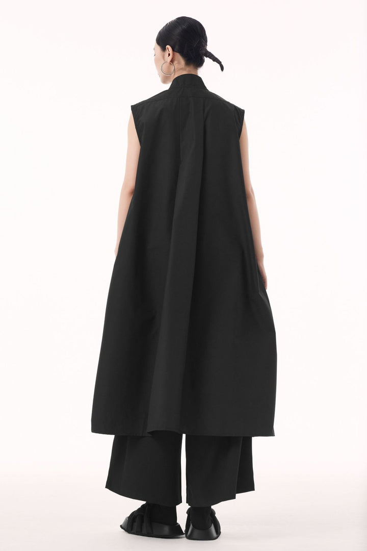 2way sleeveless vest dress