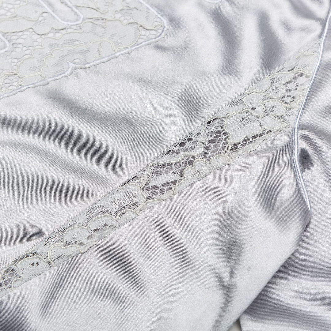 Lace Logo Long Sleeve T-shirt