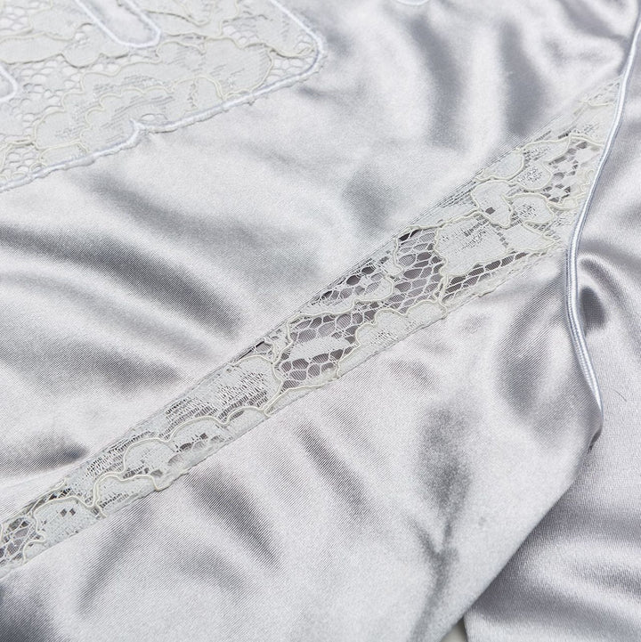 Lace Logo Long Sleeve T-shirt