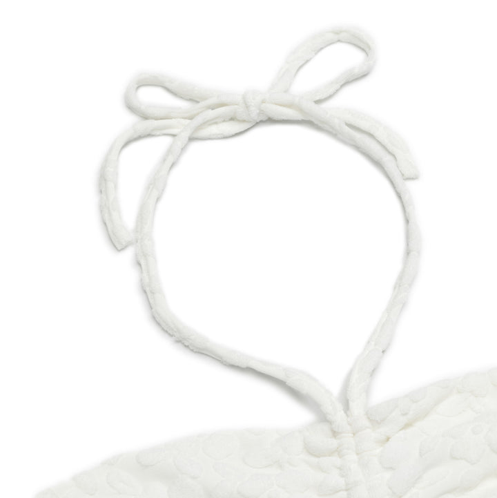 Neck Ribbon Flower Camisole