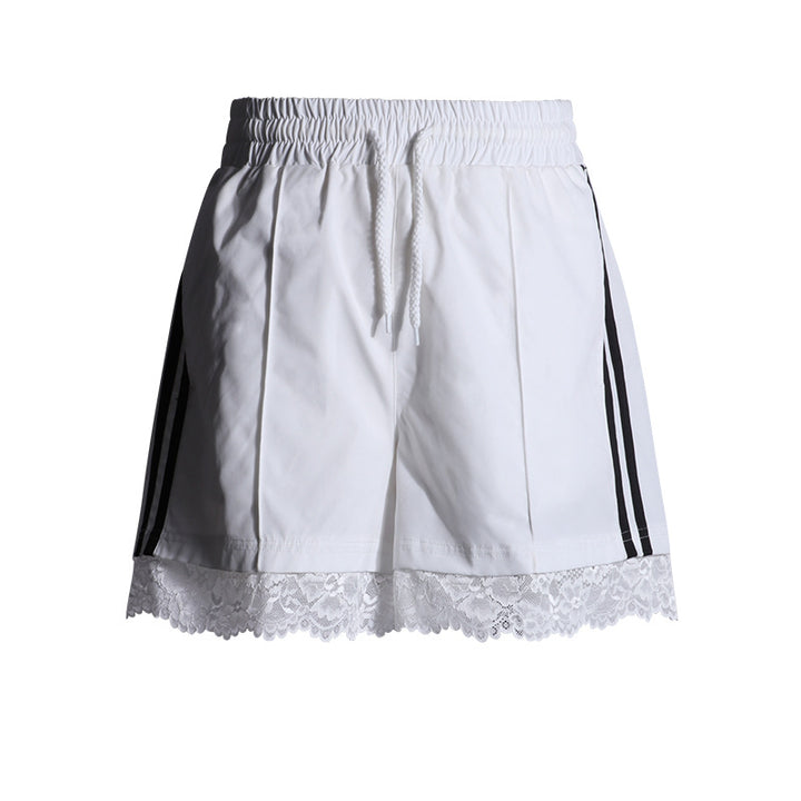 Sports ballet casual design lace shorts pants