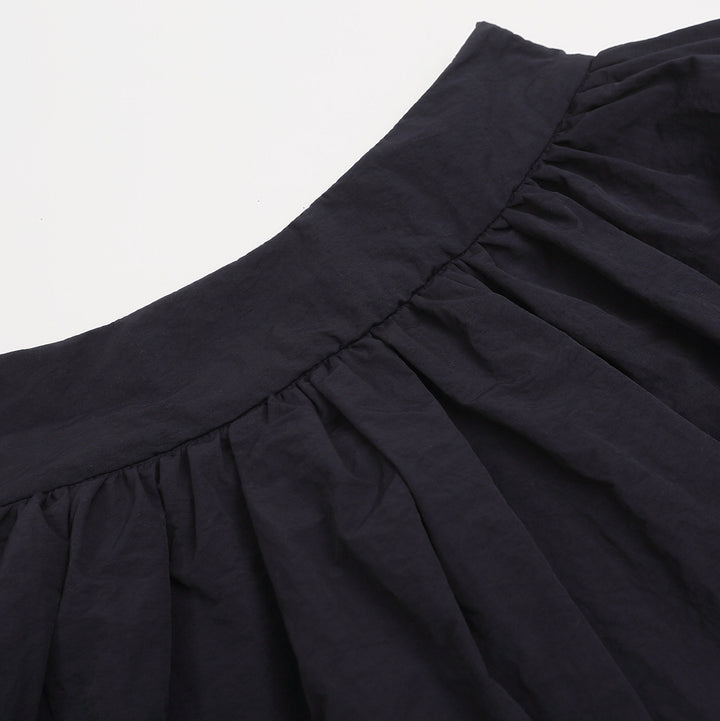 Simple Balloon Mini Skirt