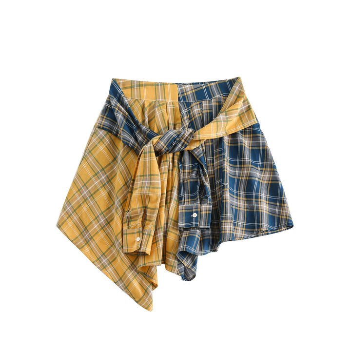 Street fashion hottie shirt skirt