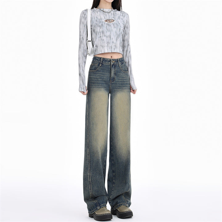 Vintage Casual Wide Pants