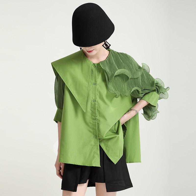 Organdie Short Sleeve Shirt