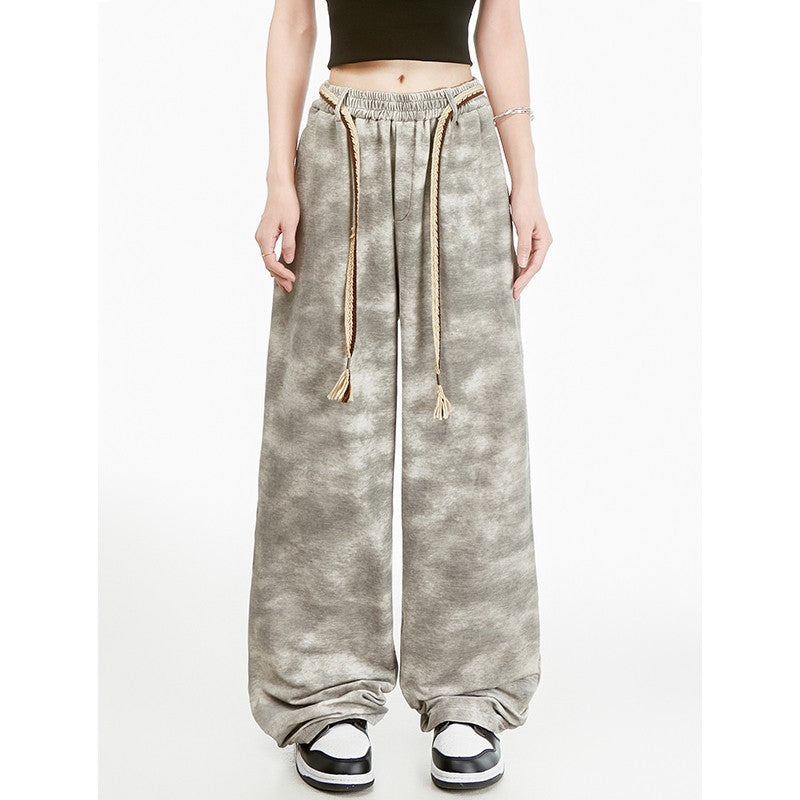 Casual Pattern Loose Pants