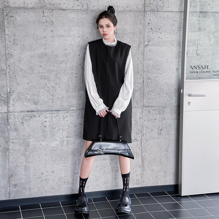 Simple Sleevelss Onepiece