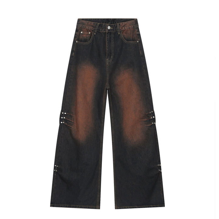 Wide Leg Jeans Straight Pant