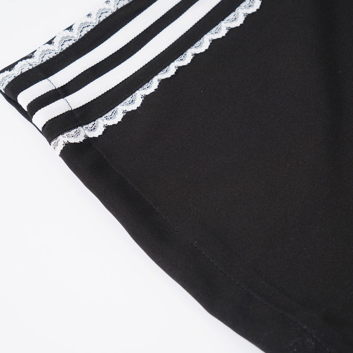 Side Line Frill Ribbon Long Pants