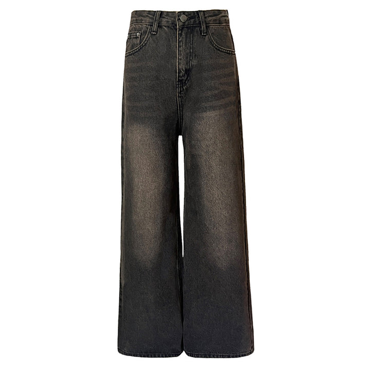 Wide-leg vintage jeans