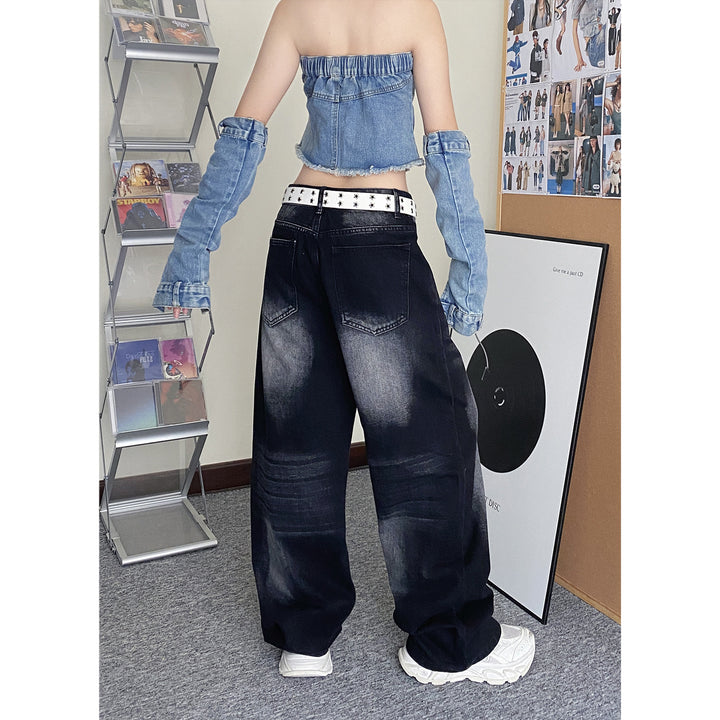 Washed jeans