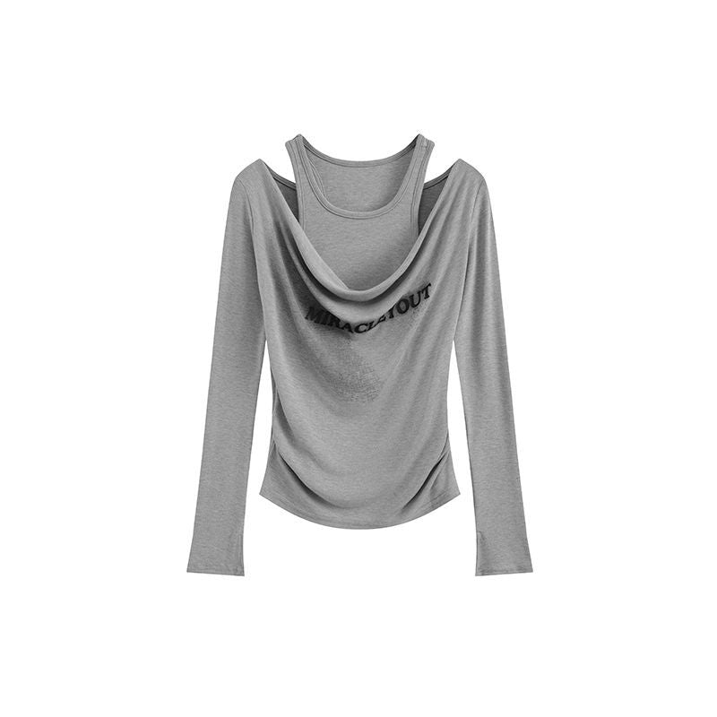 Slim Heavy Weight Fake Layers T-shirt