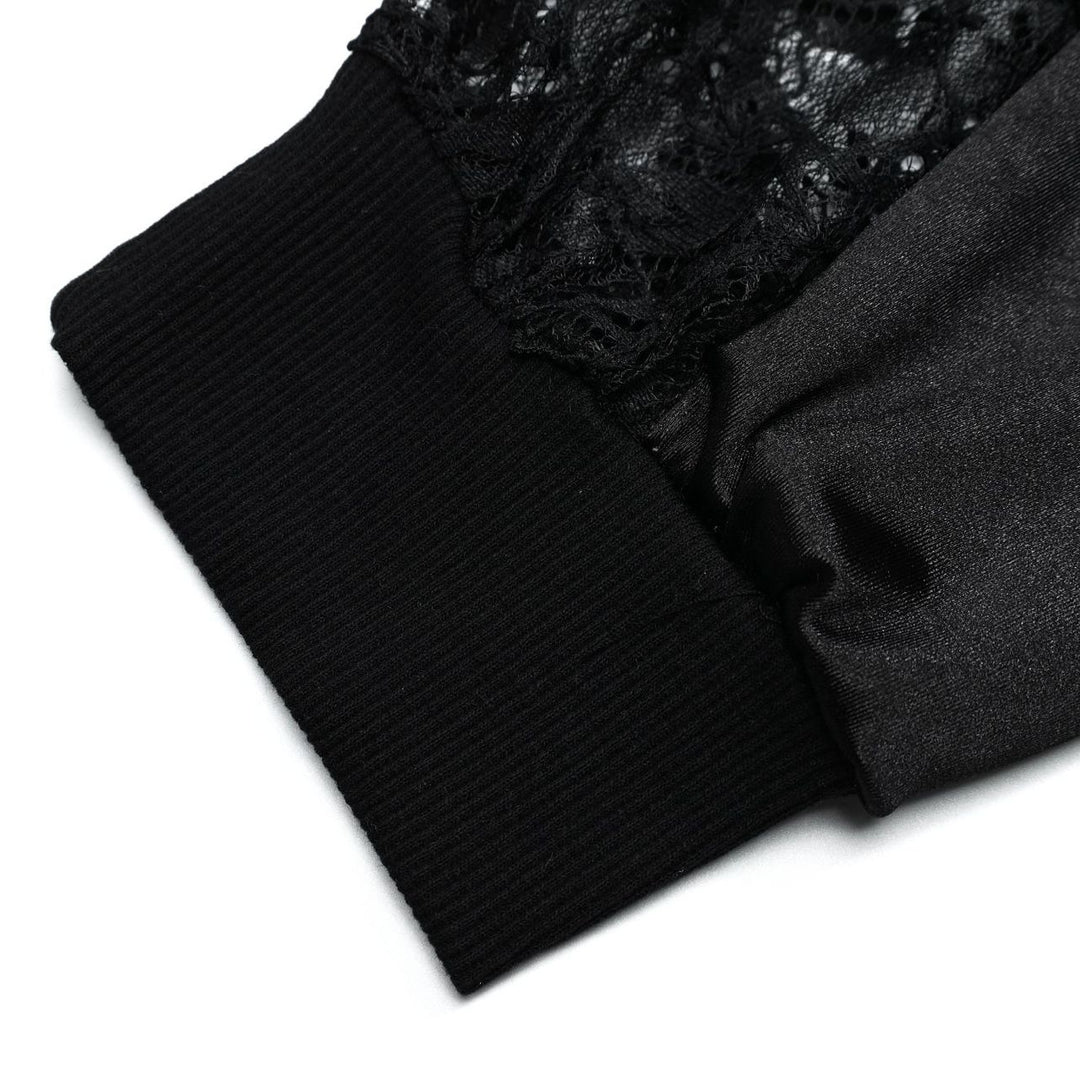 Lace Numbering Long Sleeve Tee