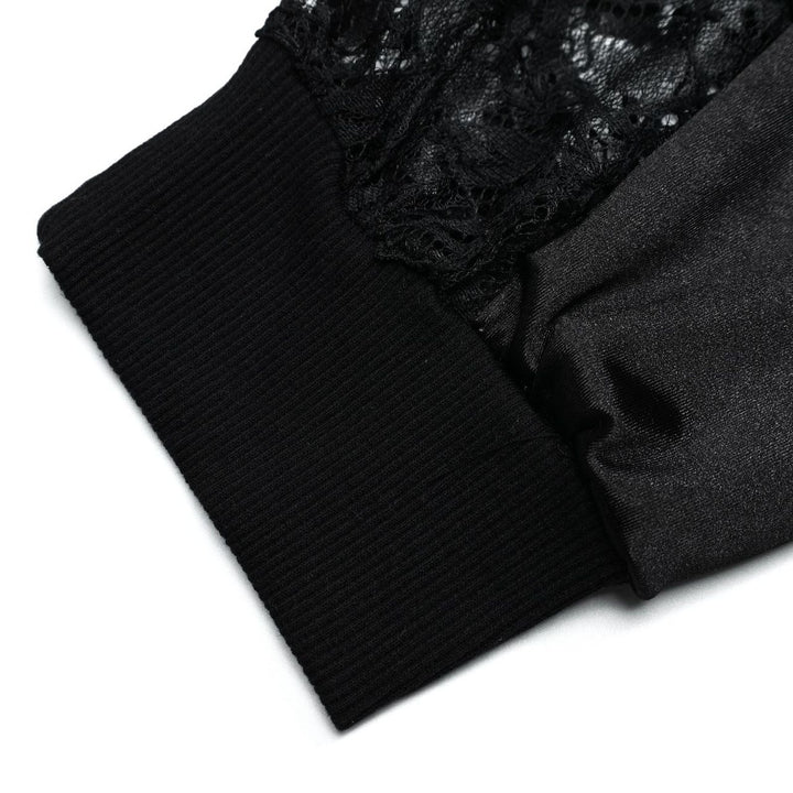 Lace Numbering Long Sleeve Tee