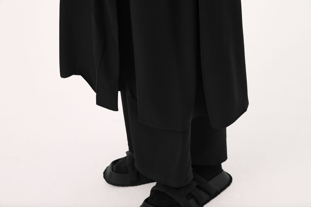 Large pocket sleeveless vest dress