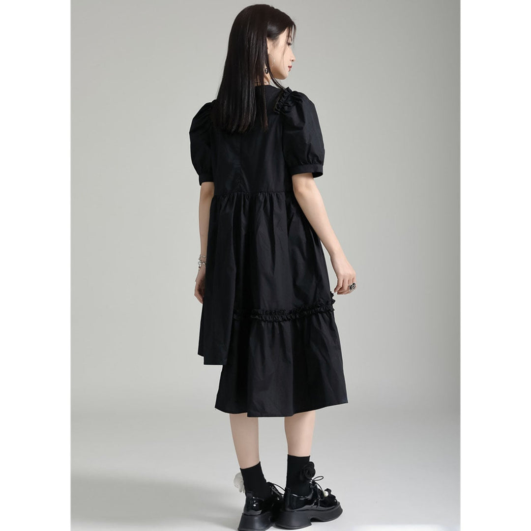 Asymmetry Frill Switching Onepiece