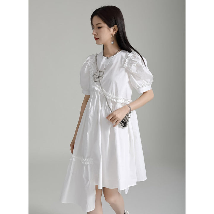 Asymmetry Frill Switching Onepiece