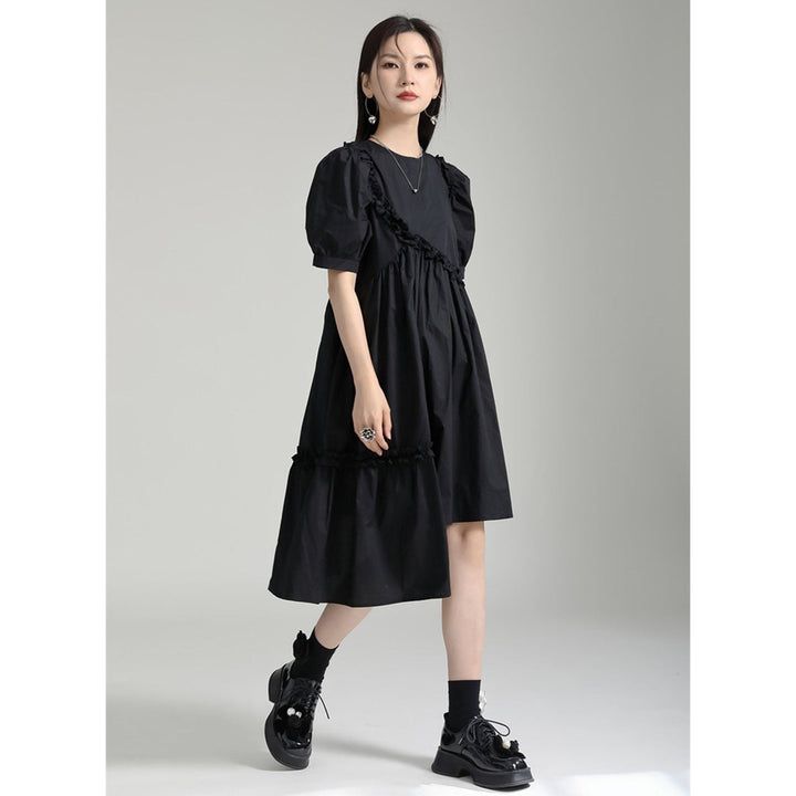Asymmetry Frill Switching Onepiece