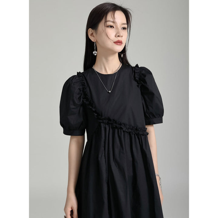 Asymmetry Frill Switching Onepiece
