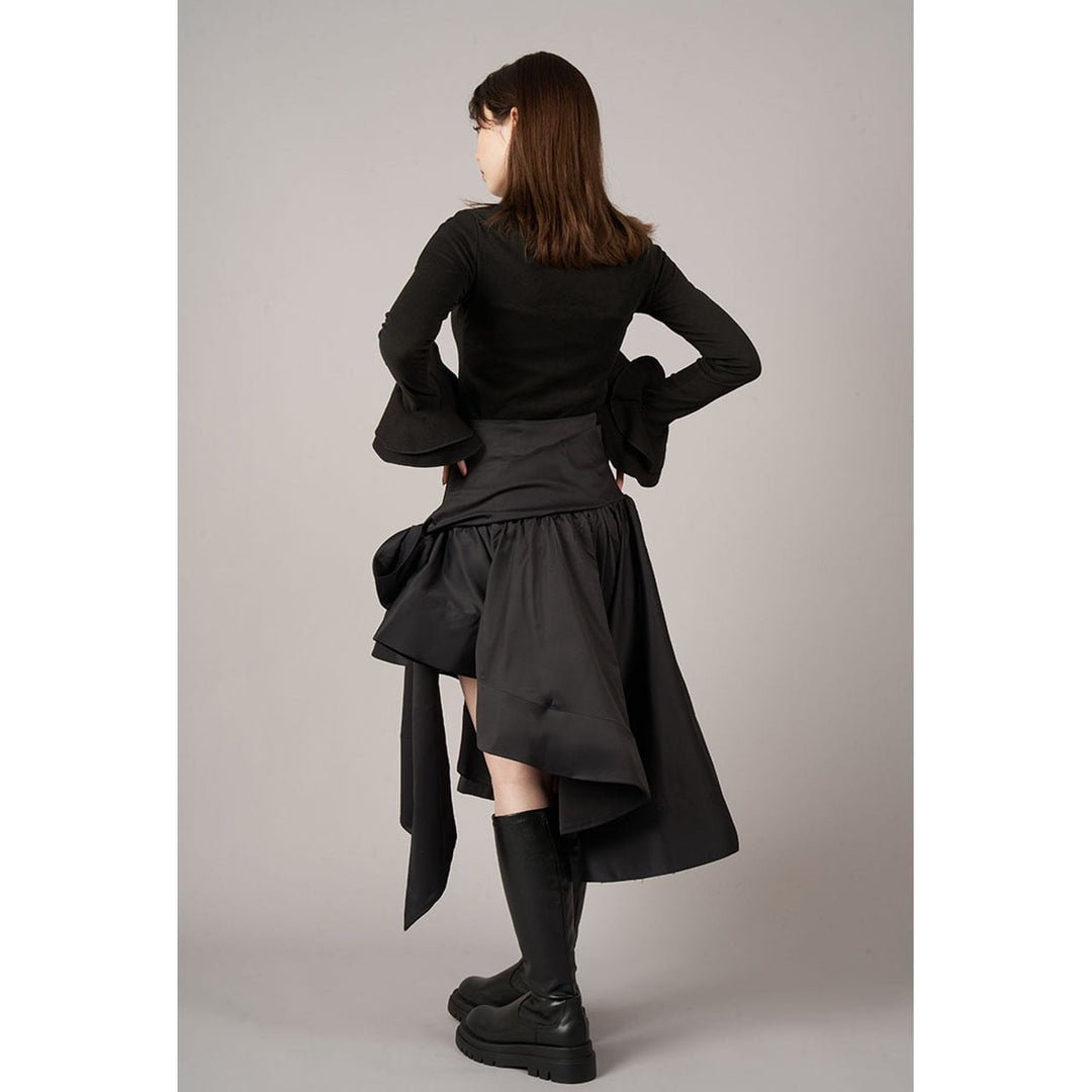 Frill Sleeve Pullover