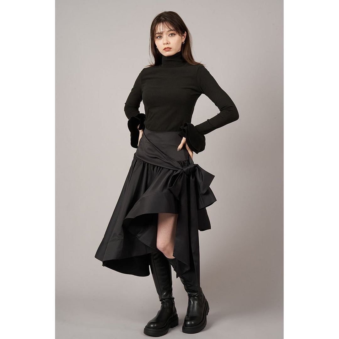 Frill Sleeve Pullover