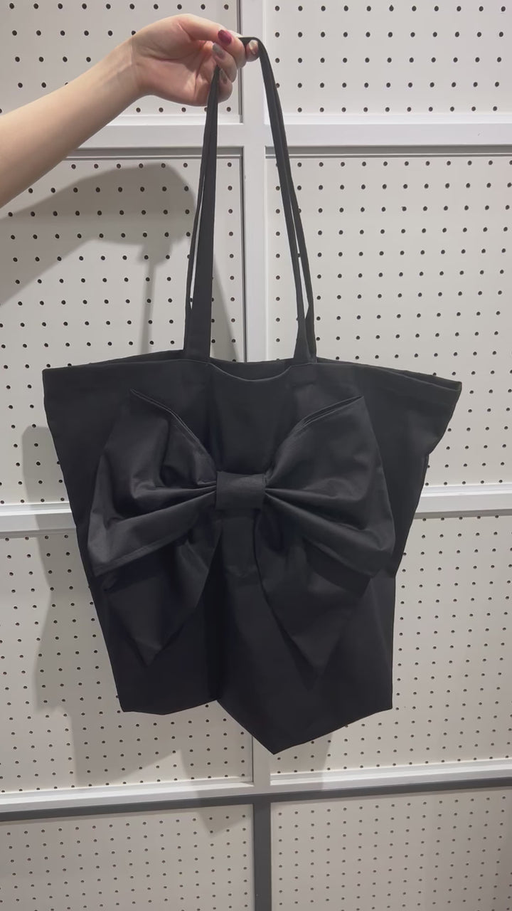 Front Ribbon Tote Bag (Big)
