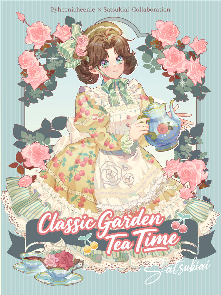 [satsukiai00] 五月アイ - Classic garden tea timeワンピース / 黄色