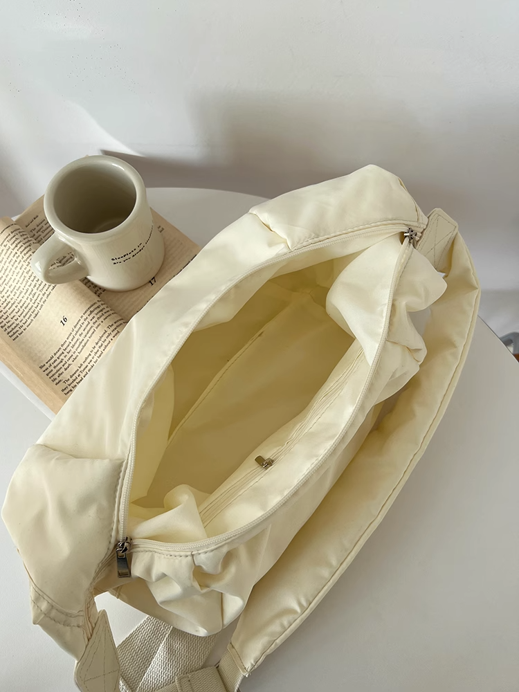 [¥0] Messenger simple shoulder tote bag