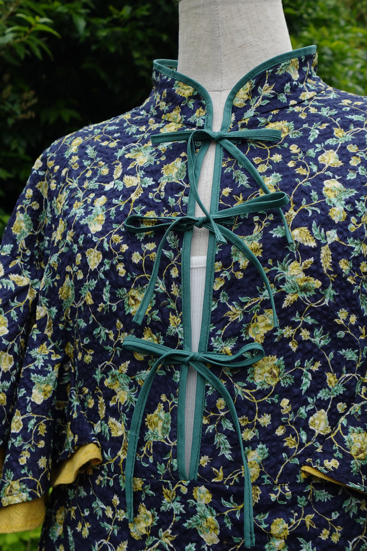 ୨୧2点購入で1,000円OFF୨୧ [usagikomachi] うさこま - Metamor Kimono Dress / Emera botanica