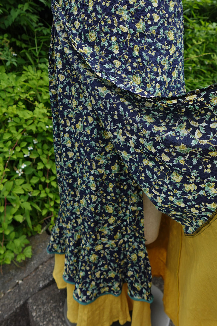 ୨୧2点購入で1,000円OFF୨୧ [usagikomachi] うさこま - Metamor Kimono Dress / Emera botanica