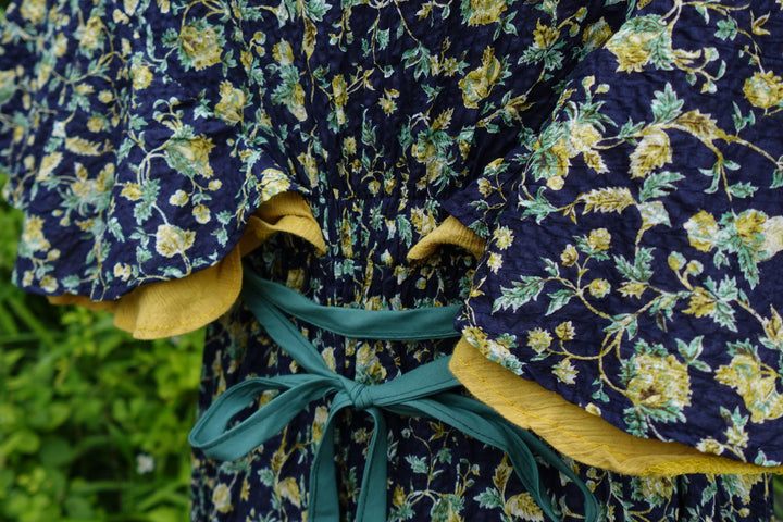 ୨୧2点購入で1,000円OFF୨୧ [usagikomachi] うさこま - Metamor Kimono Dress / Emera botanica