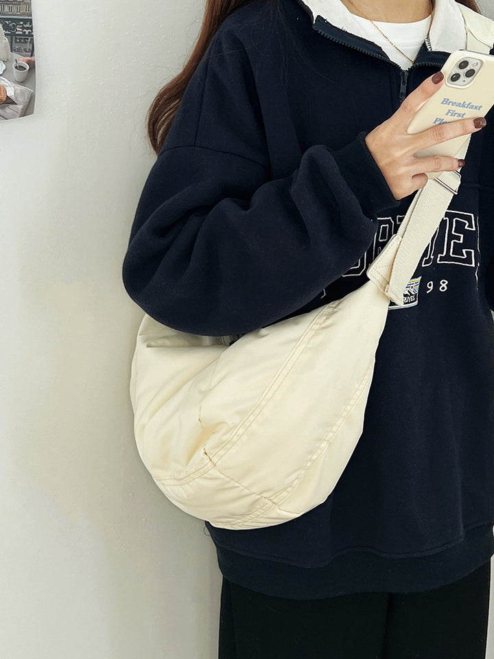 [¥0] Messenger simple shoulder tote bag