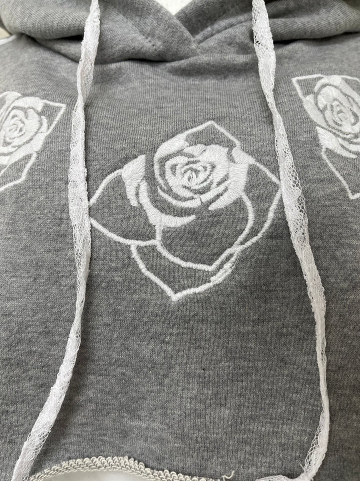 ୨୧ セット購入はこちらから ୨୧ 1週間限定15％OFF ୨୧ [ yy0904._] 緩苺 -Rose Hoodie シリーズ × Side Lace Tiered Cami Onepiece 24,191 / 25,041
