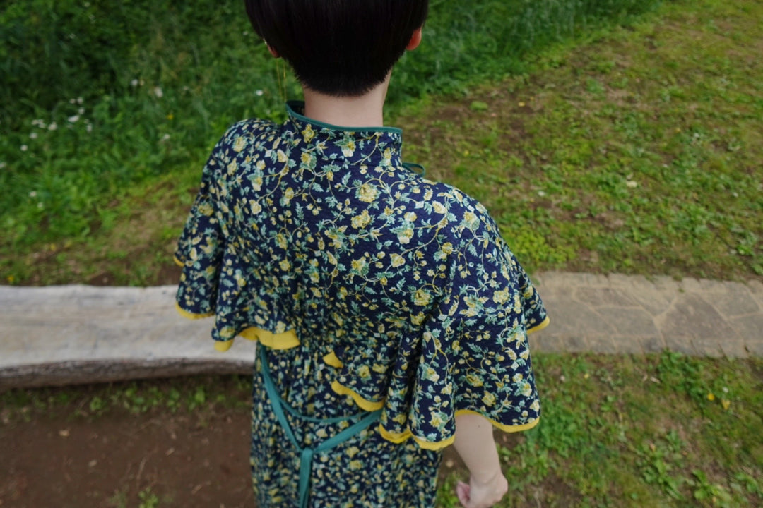 ୨୧2点購入で1,000円OFF୨୧ [usagikomachi] うさこま - Metamor Kimono Dress / Emera botanica