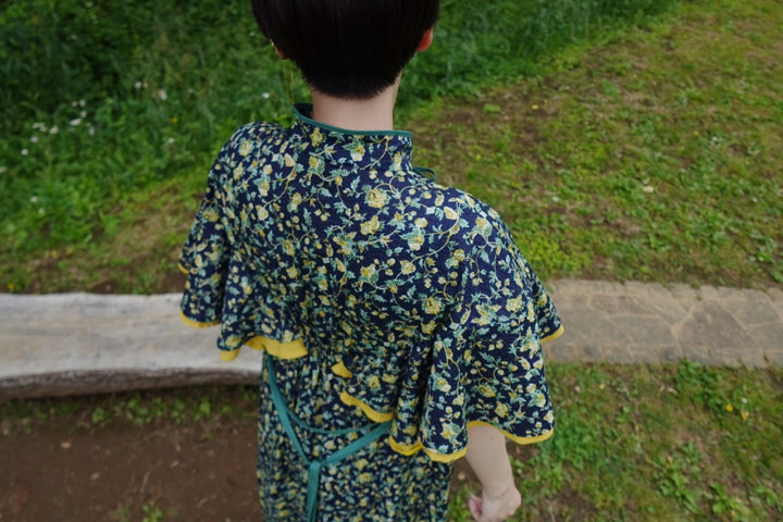 ୨୧2点購入で1,000円OFF୨୧ [usagikomachi] うさこま - Metamor Kimono Dress / Emera botanica