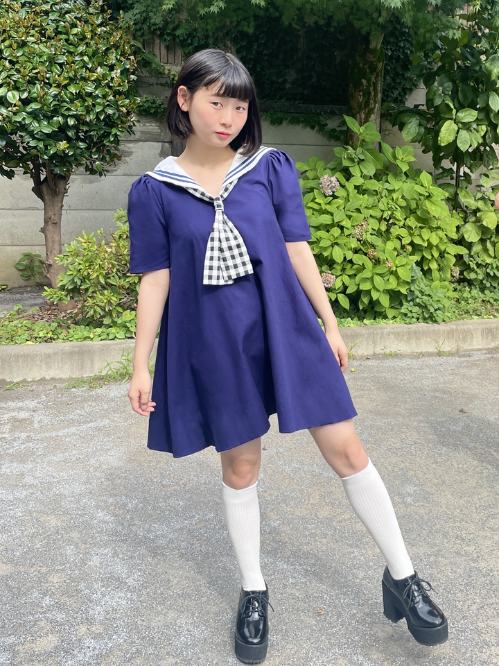 [amaiwana_jp] アマイワナコラボアイテム - アマイワナレトロチックセーラーワンピ