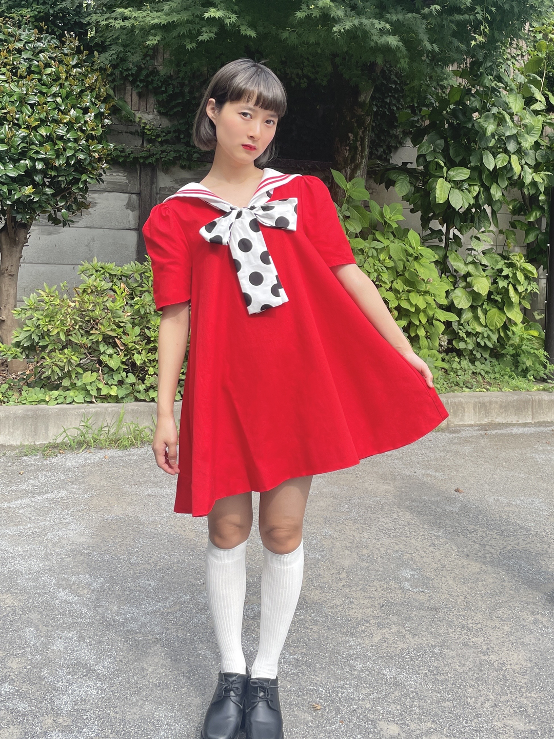 [amaiwana_jp] アマイワナコラボアイテム - アマイワナレトロチックセーラーワンピ