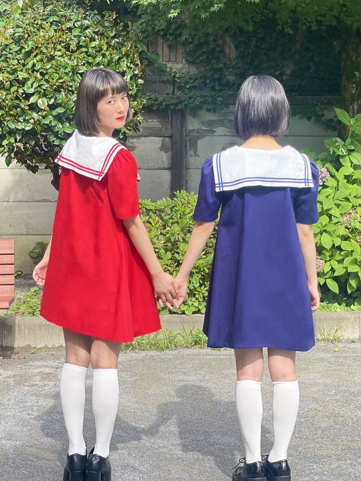 [amaiwana_jp] アマイワナコラボアイテム - アマイワナレトロチックセーラーワンピ